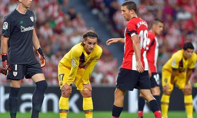 开云中国-德布劳内在G2比赛中回归赛场风云突变里昂赛后远射贴柱，现场解说直呼：毕尔巴鄂竞技围绕法国杯造点机会